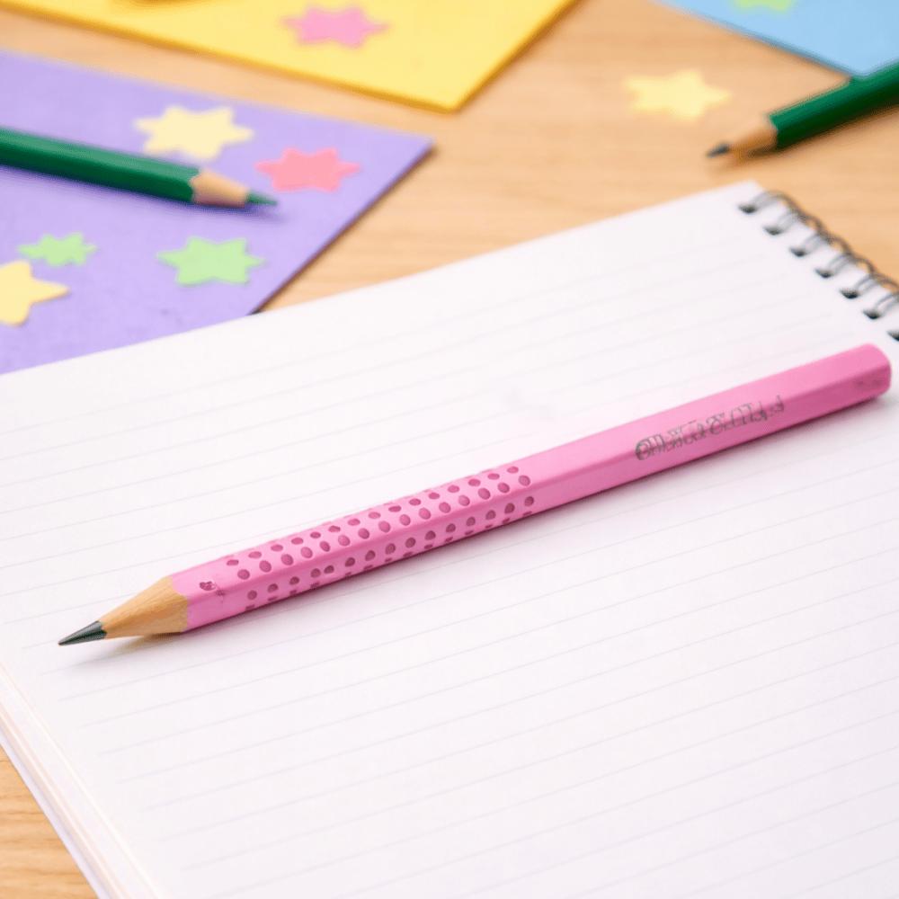 Ecolapis Grafite Grip Lilas/Rosa Faber Castell