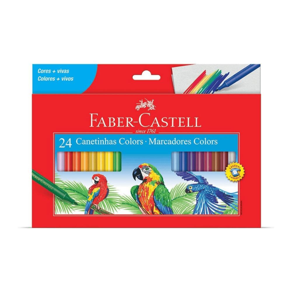 Hidrográfica 24 Cores Faber-Castell
