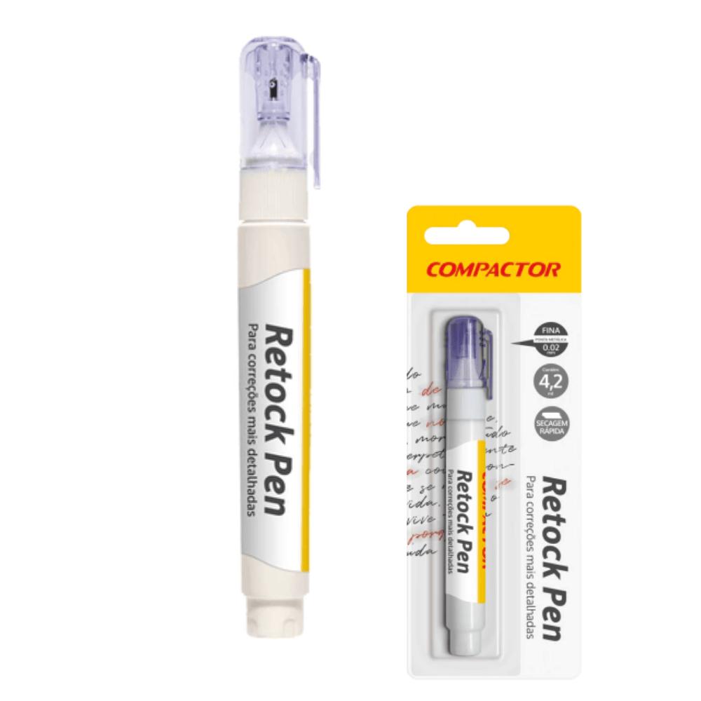 Corretor Retock Pen Blister Compactor