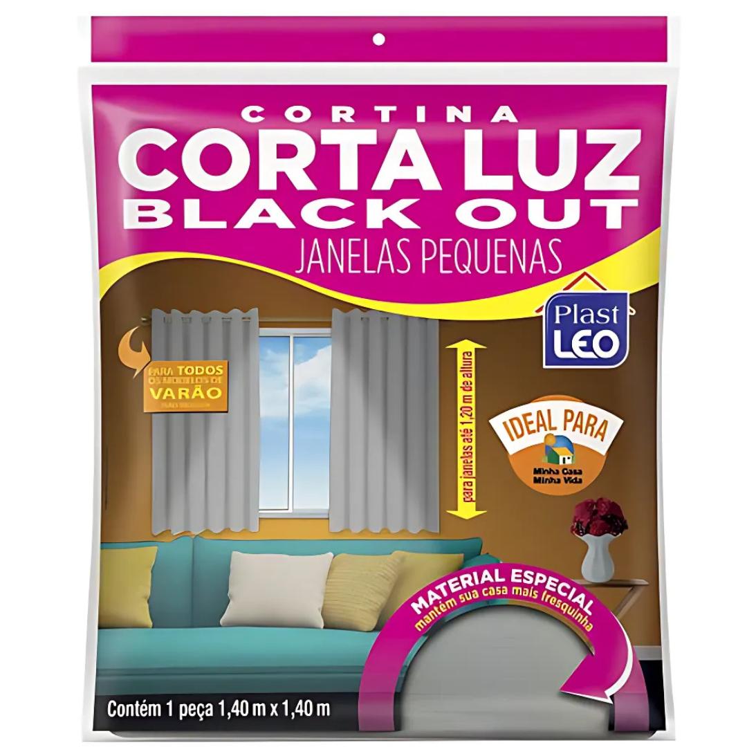 Cortina Black-Out 1,40X1,40M Plast-Leo