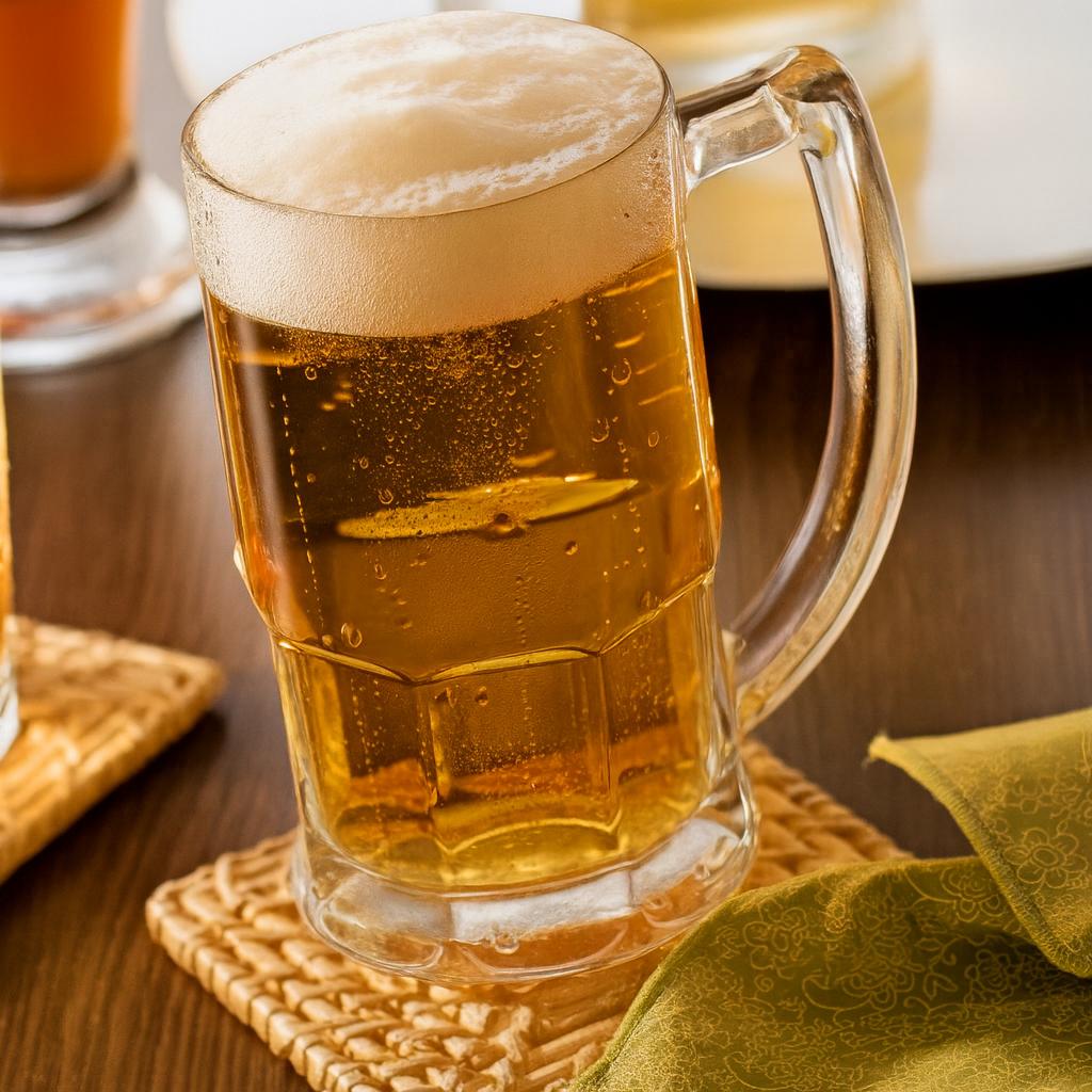 Caneca De Chopp Vidro 340Ml Chazak