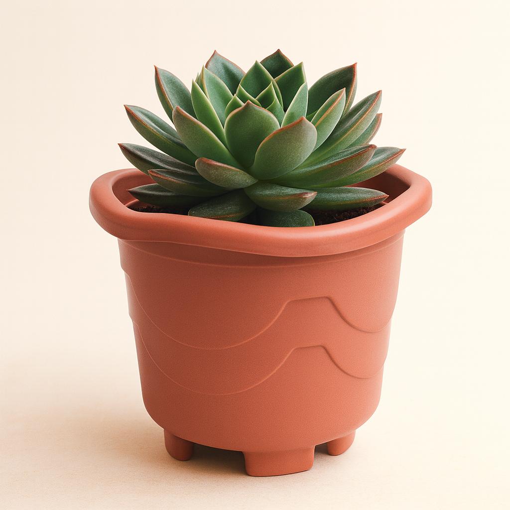 Vaso Redondo Mini Telha Injeplastec