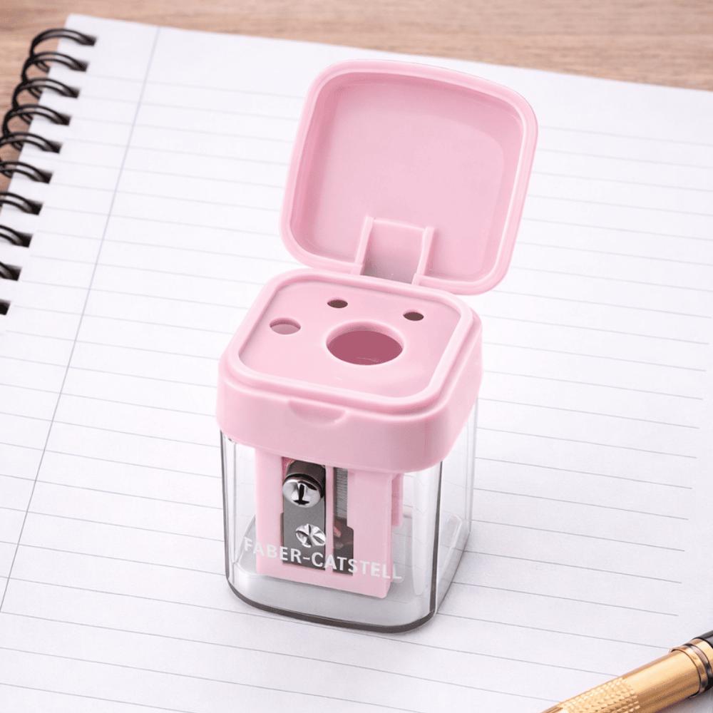 Apontador C/Deposito Minibox Faber Castell Minibox