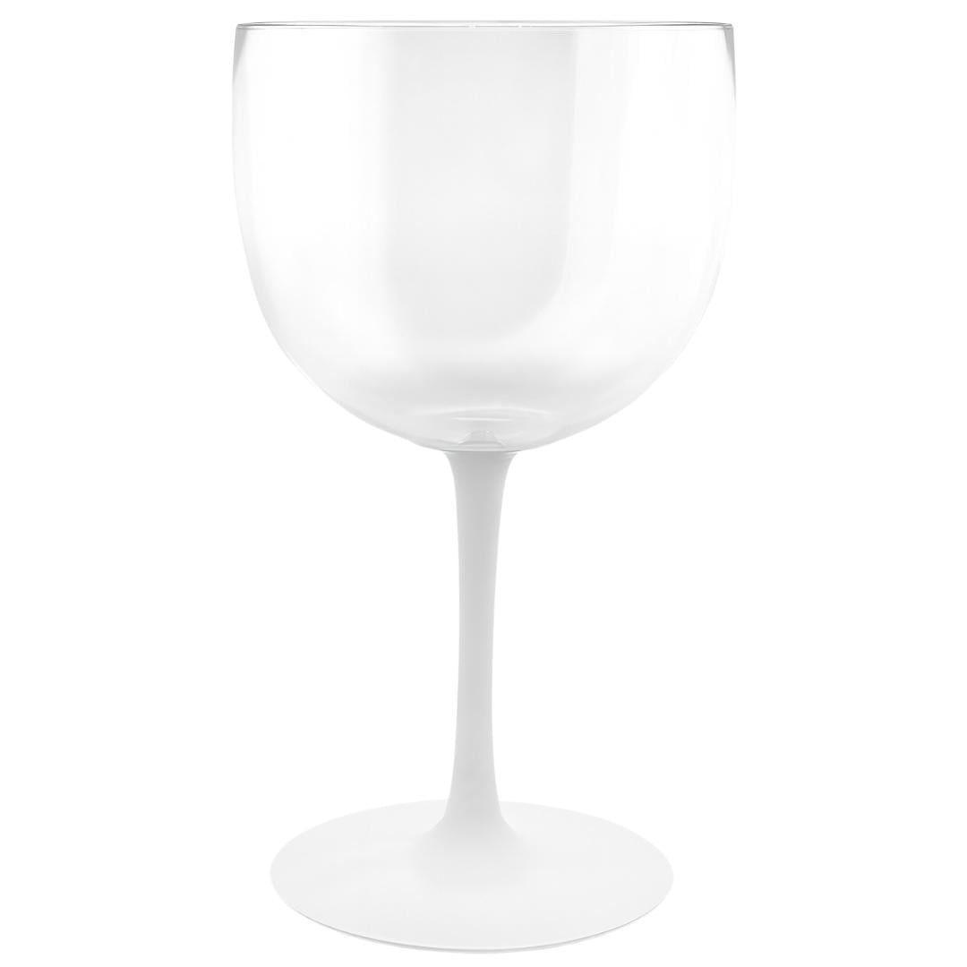 Taça Gin De Acrílico Cristal Pe Branco
