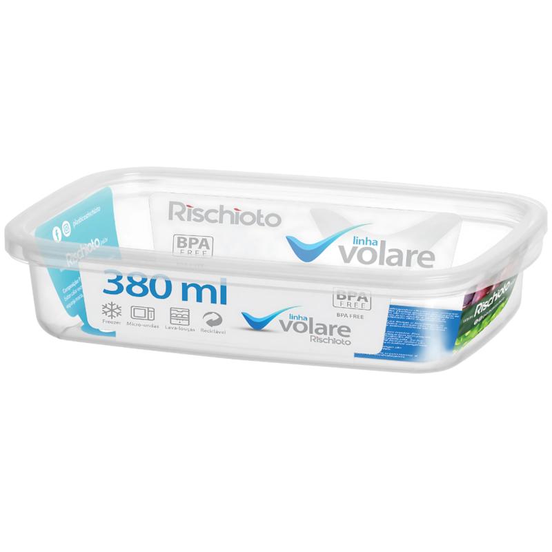 Pote Retangular Volare 380Ml Rischioto