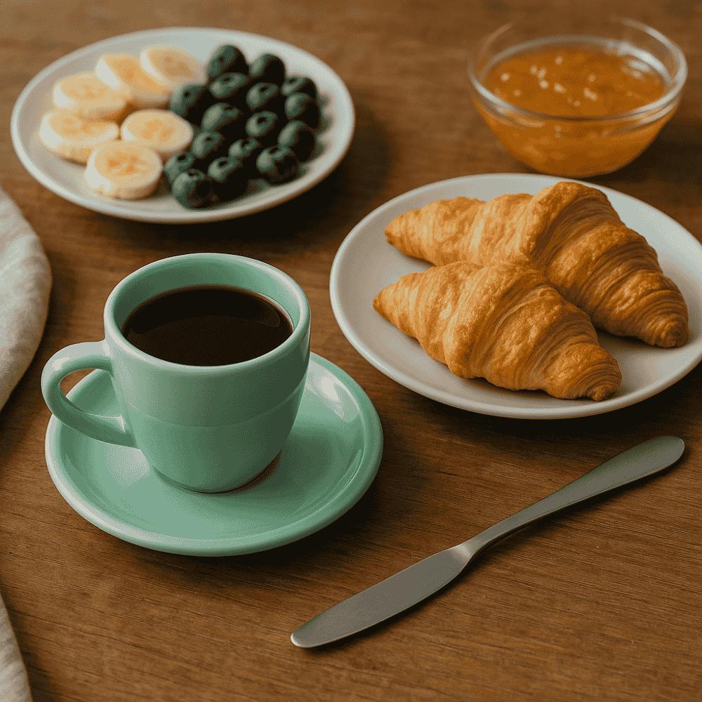 Xícara De Café Com Pires 95Ml Verde