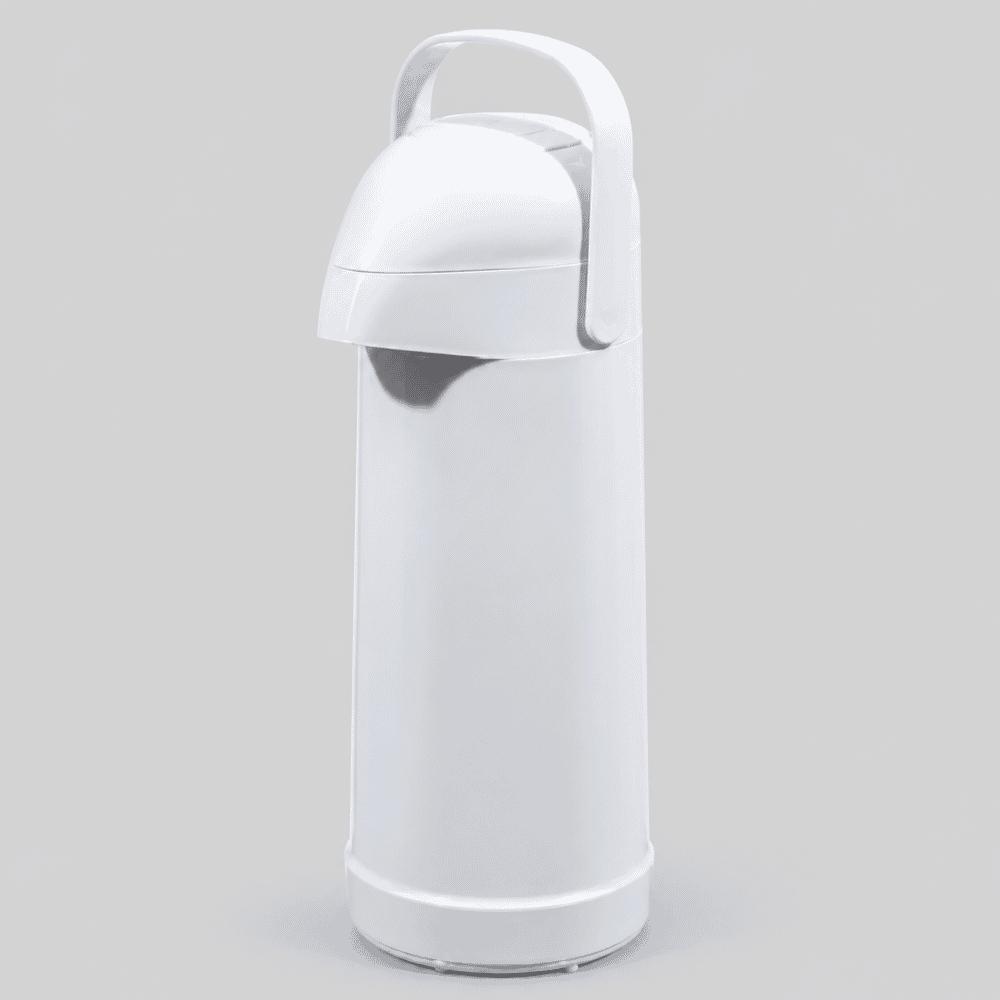Garrafa Térmica Pump 1 Litro Branca Termolar