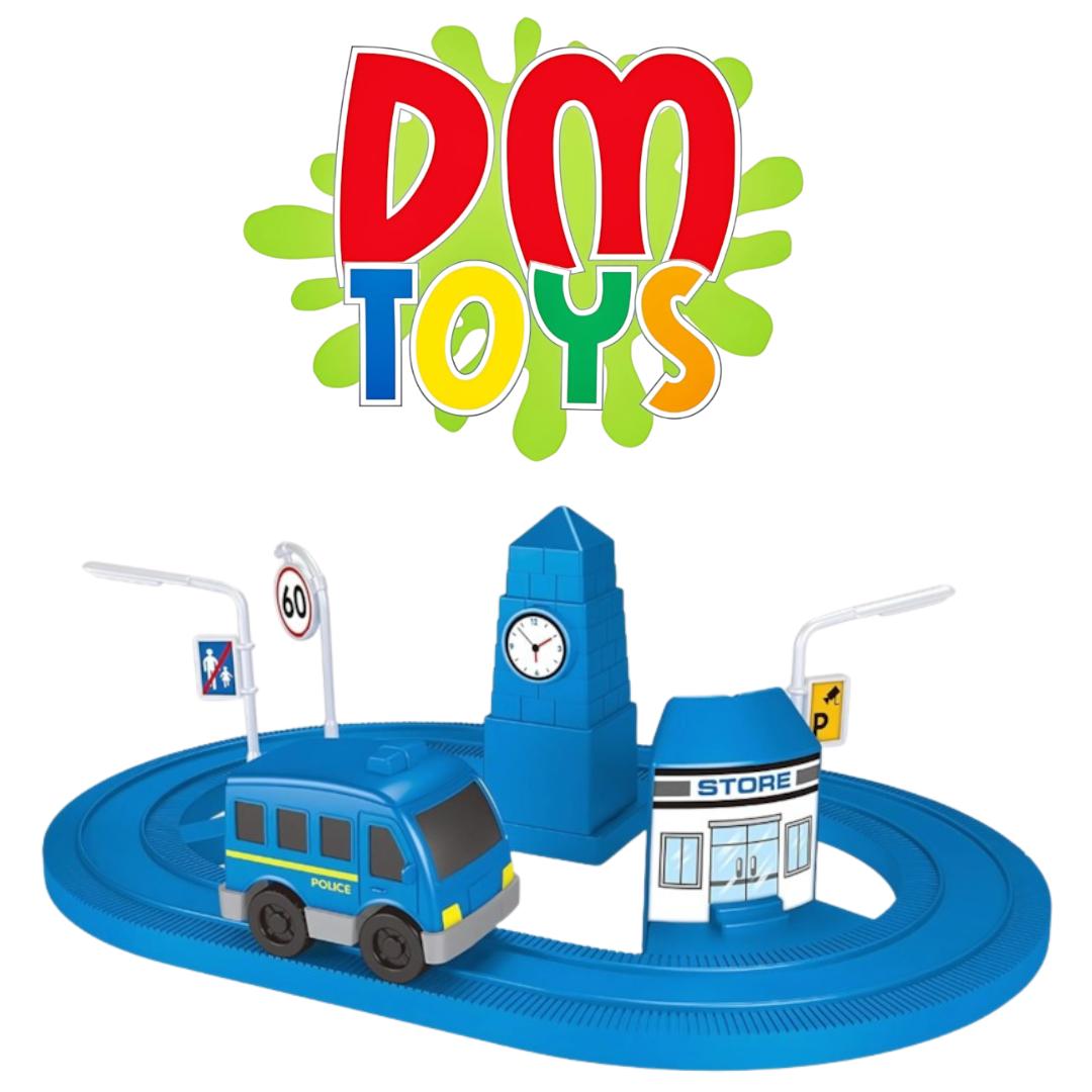 Mini Pista Carrinho Policia Dmbrasil