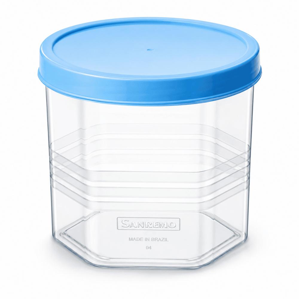 Pote C/Rosca Sextavado 360ml Ercaplast
