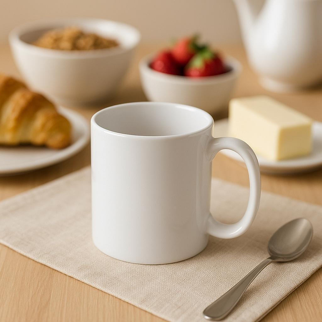 Caneca 300Ml Branca Ki Canecas