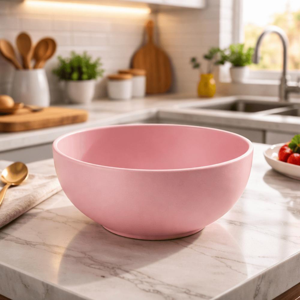 Bowl De Cerâmica Cronus Rosa Coliseu