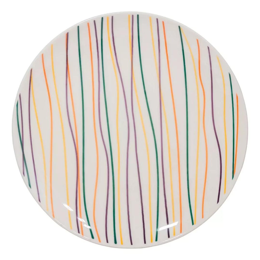 Prato Raso 26Cm Rainbow Oxford