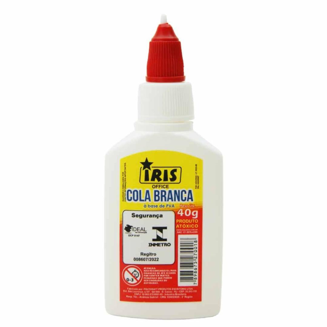Cola Branca 40G Office Iris