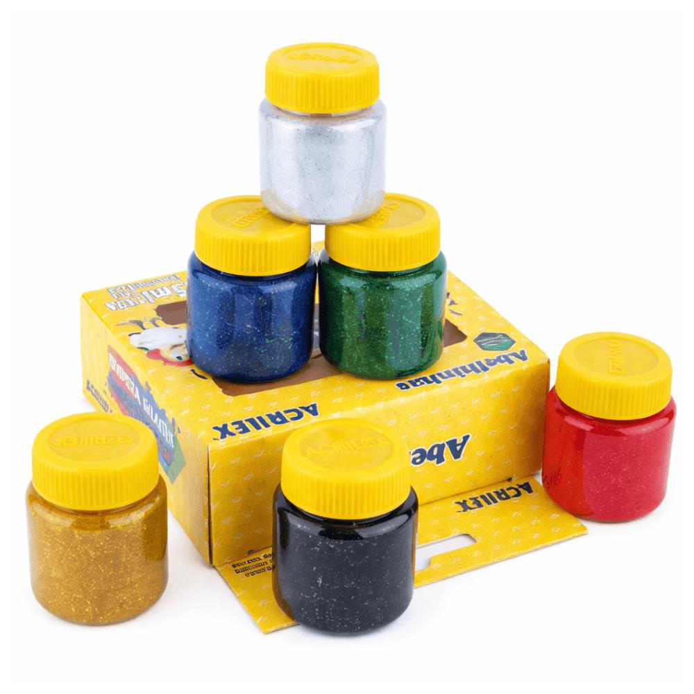 Guache Fantasia Glitter Acrilex