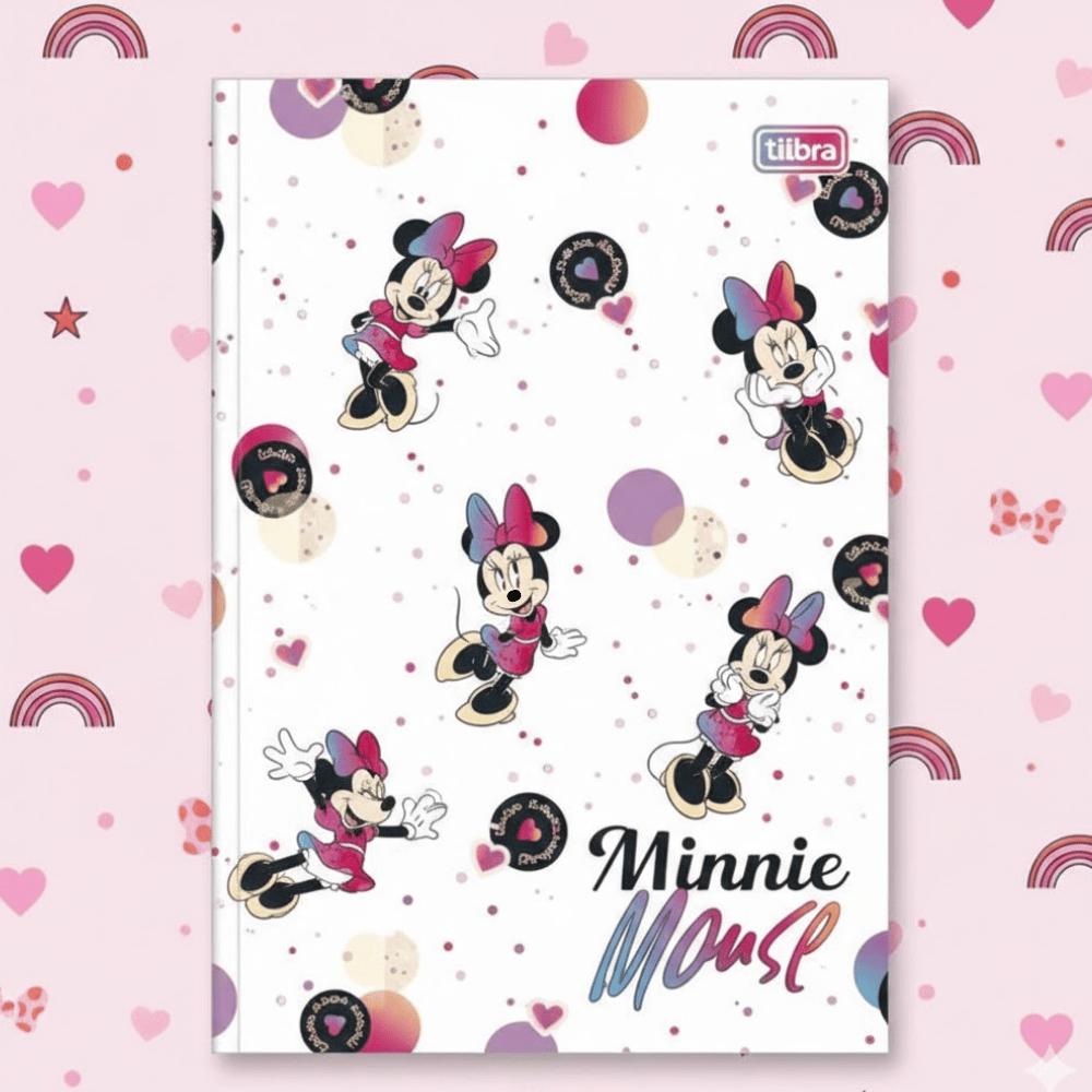 Caderno Broch Cd 1/4 Minnie 80Fls Tilibra