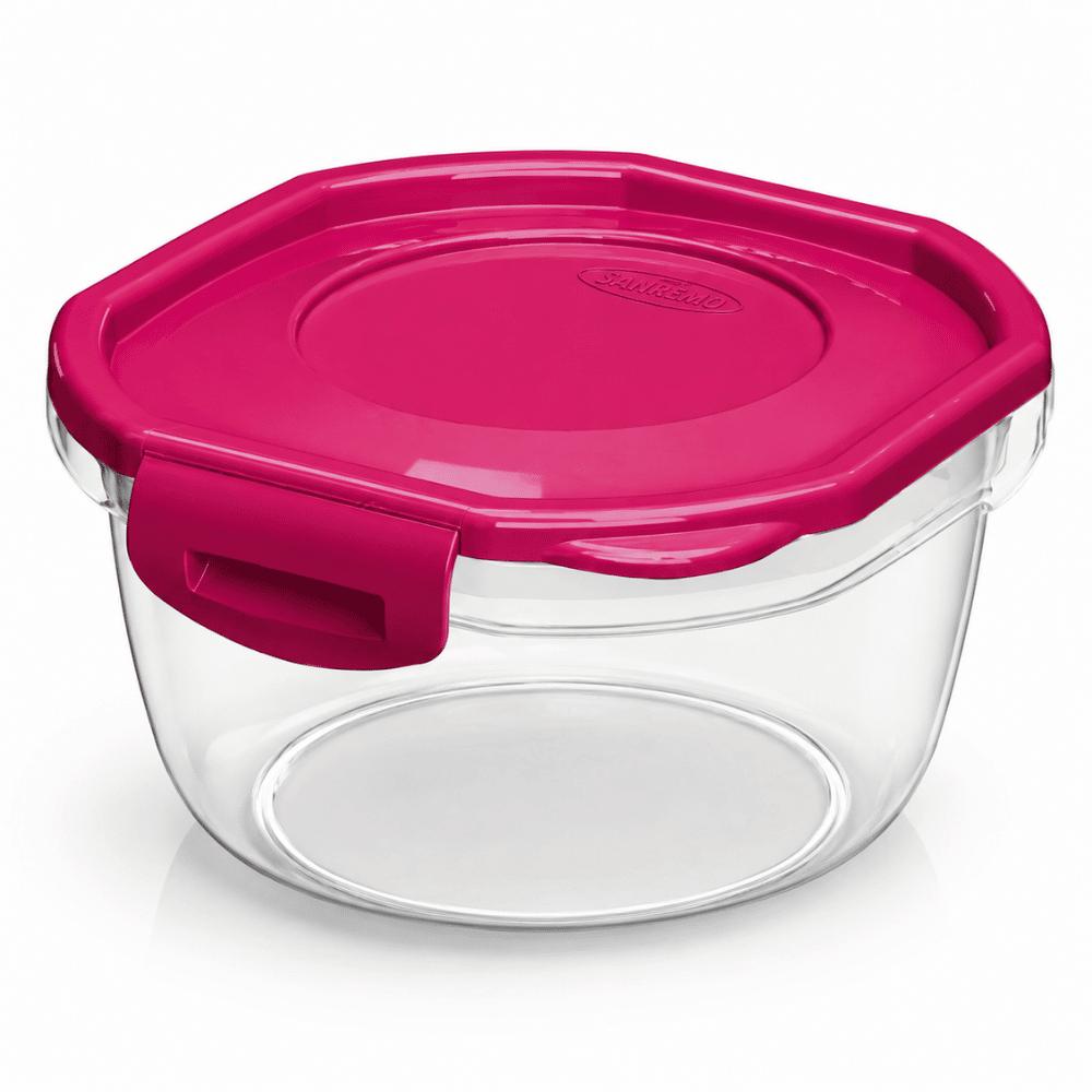Pote Redondo Pequeno com Travas 450ml Nitron