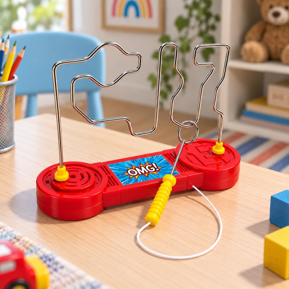 Jogo Desafio do Choque com Luz e Som Ark Toys