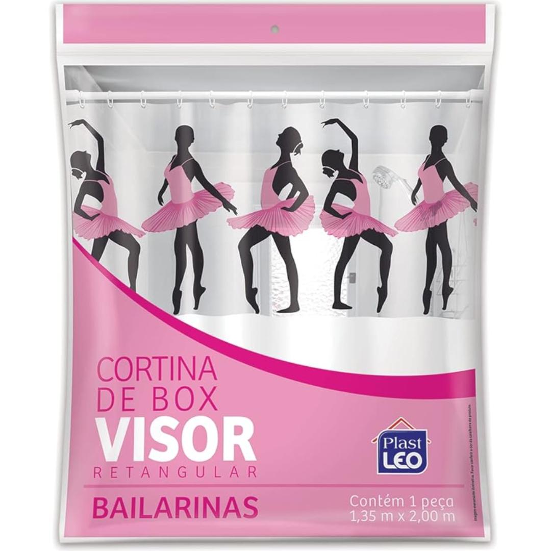 Cortina Para Box 1,35M X 2,00M Rt Bailarina Plast-Leo