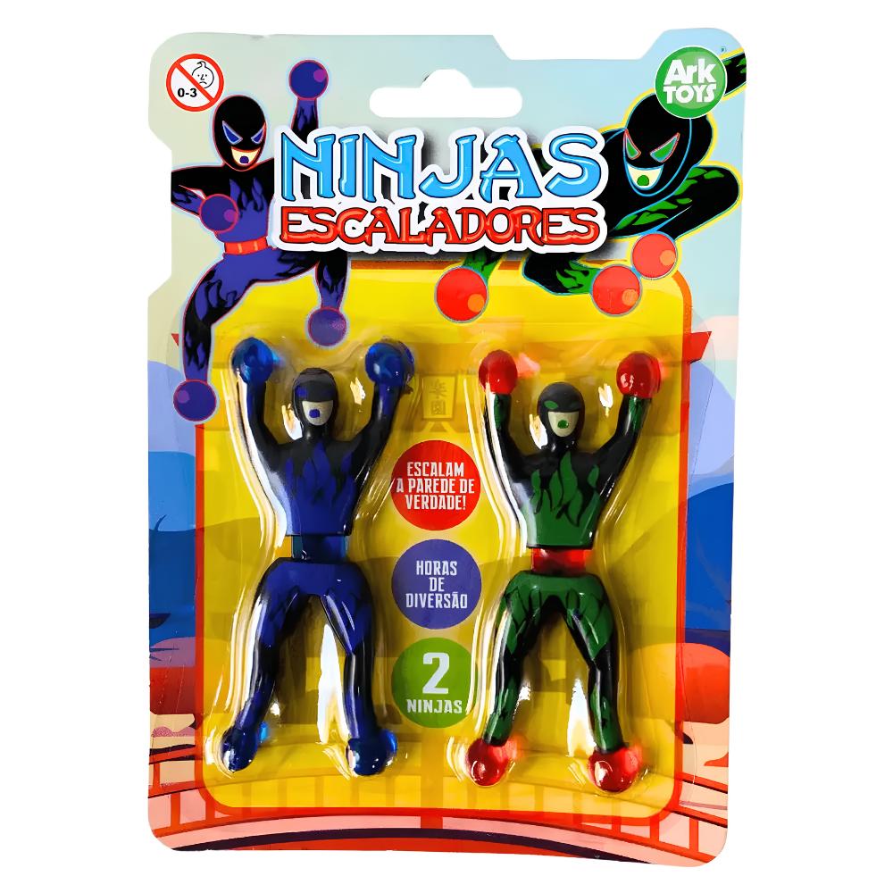 2 Bonecos Ninja Escaladores Ark Toys