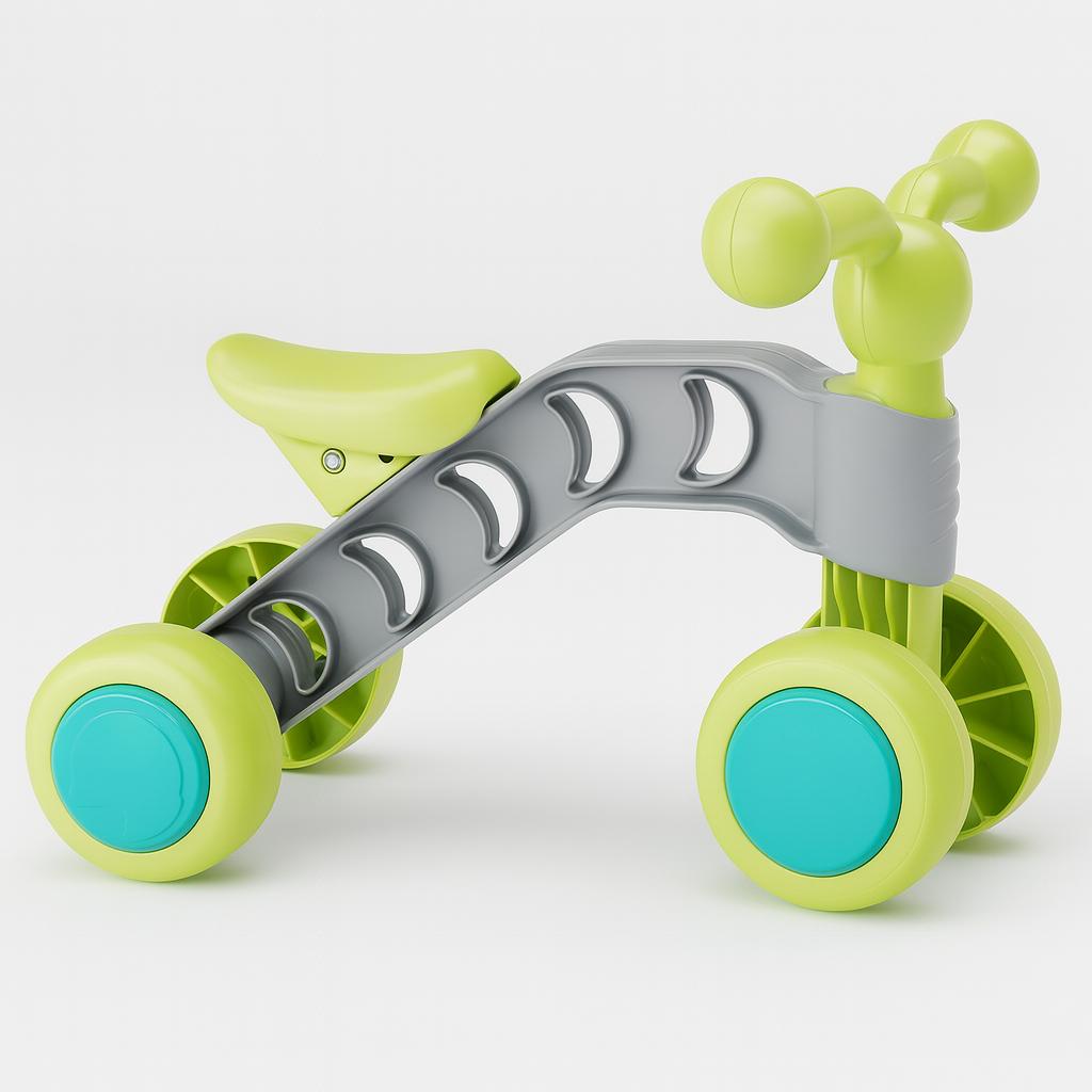 Toyciclo Verde Bicicleta Equilíbrio Roma