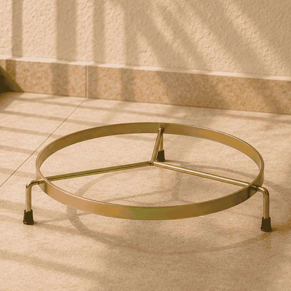Rasteiro Chapa 21cm Dourado Iguatemi