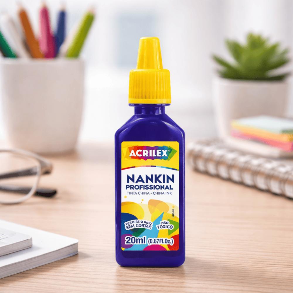 Nanquim 20ml Azul Turquesa Acrilex