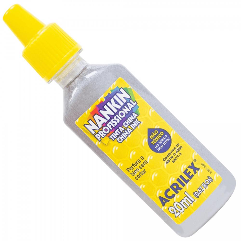 Nankin 20Ml Prata Acrilex