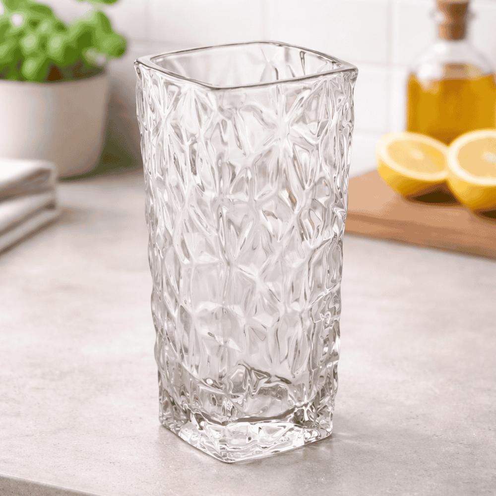 Vaso De Vidro 6X15,5 Coliseu