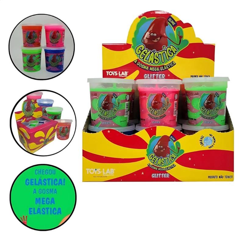 Slime Com Glitter 180Gr Sortidas
