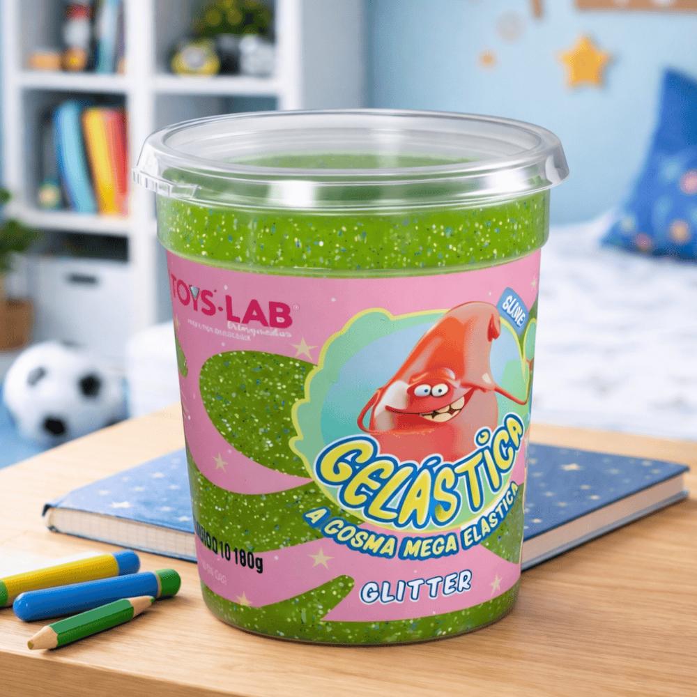 Slime Com Glitter 180Gr Sortidas