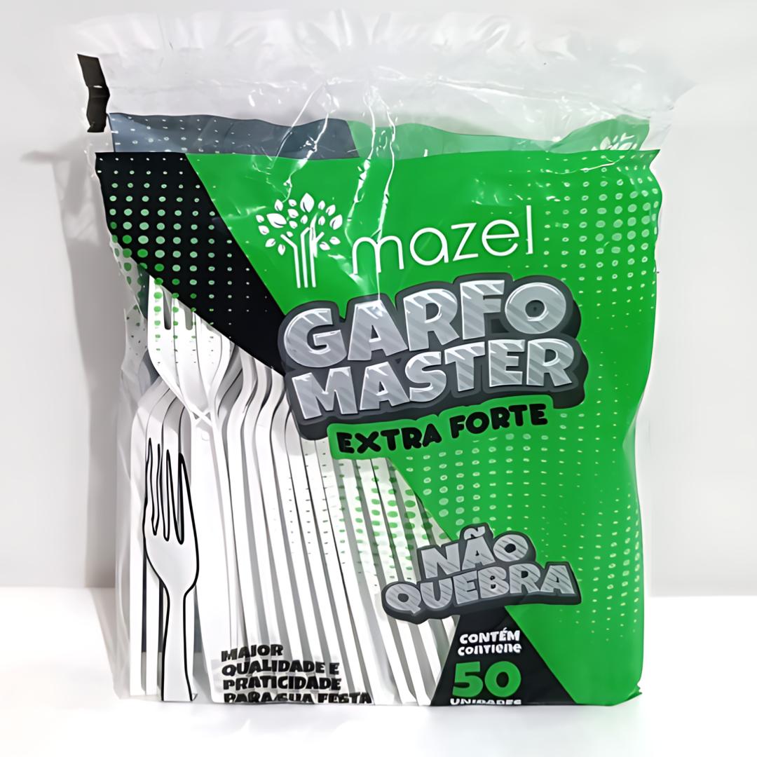 Garfo Plástico Inquebrável Mazel