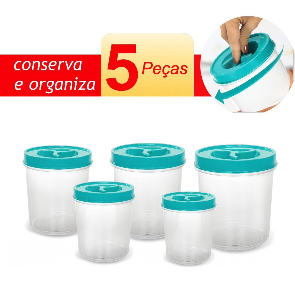 Conjunto De Mantimentos Red Ercaplast