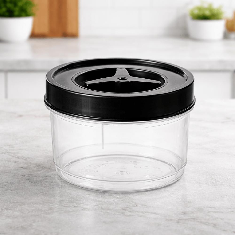 Pote Redondo Baixo Pequeno 300Ml Ercaplast