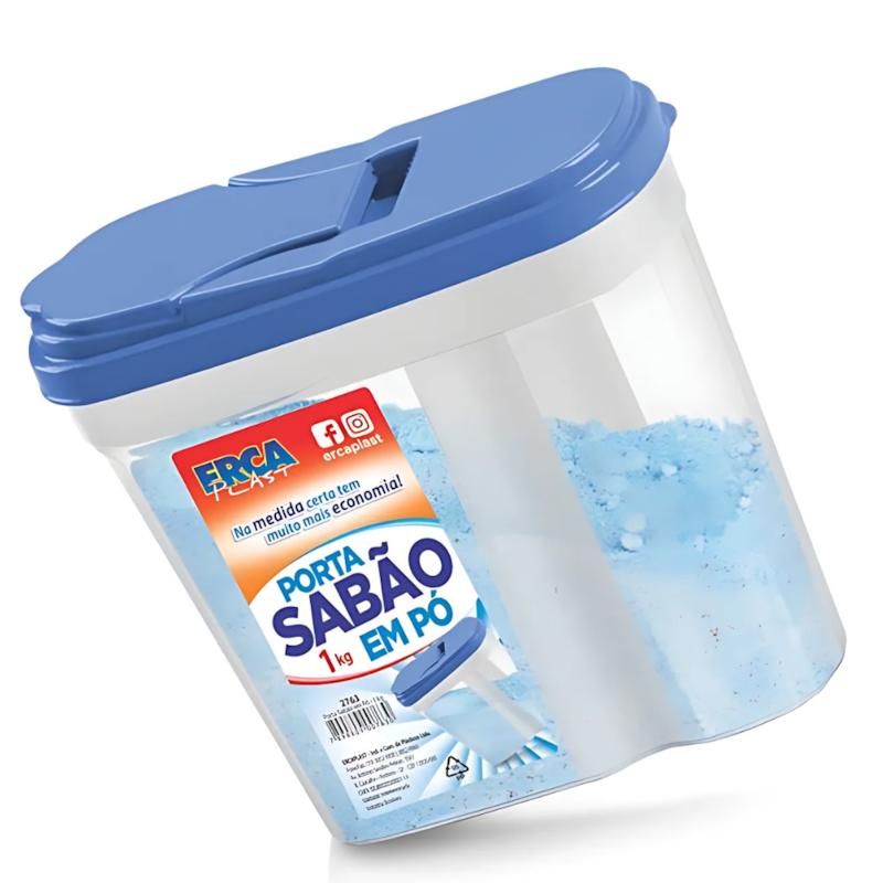 Porta Sabao Em Po 1Kg Ercaplast