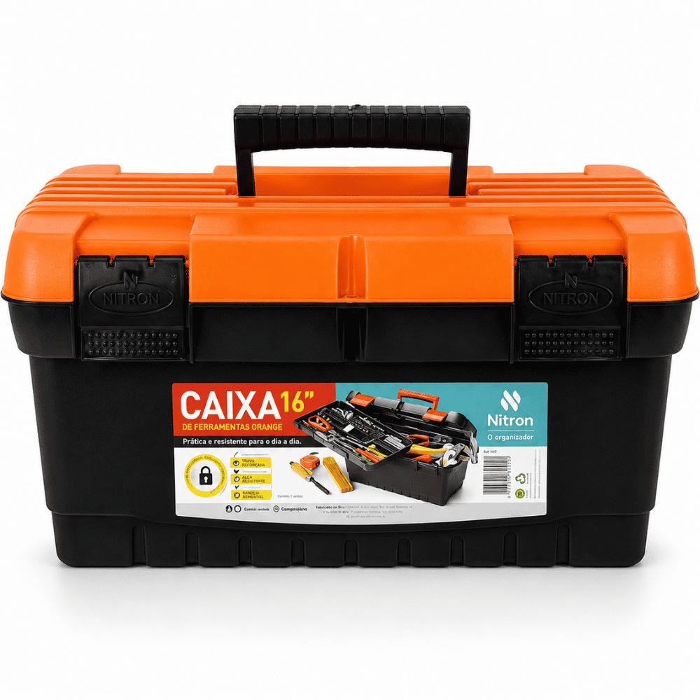 Caixa de Ferramentas Grande 16" Nitron