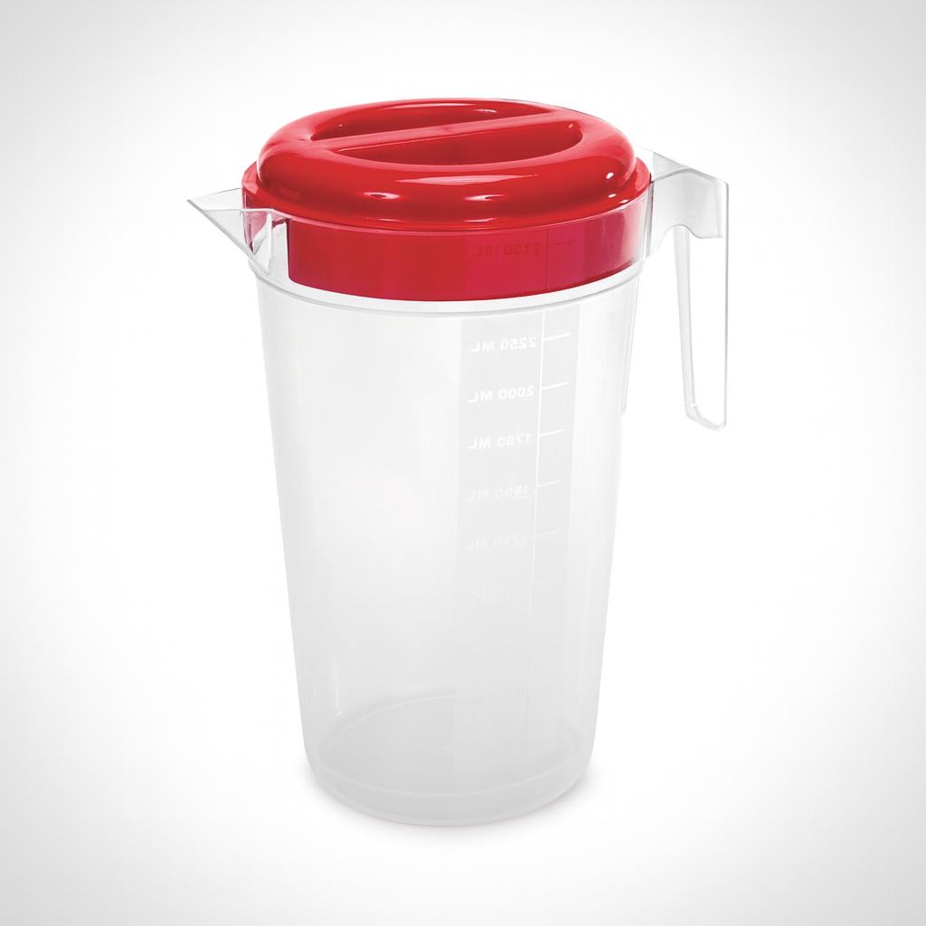 Jarra com Tampa 2,75 Litros Ercaplast
