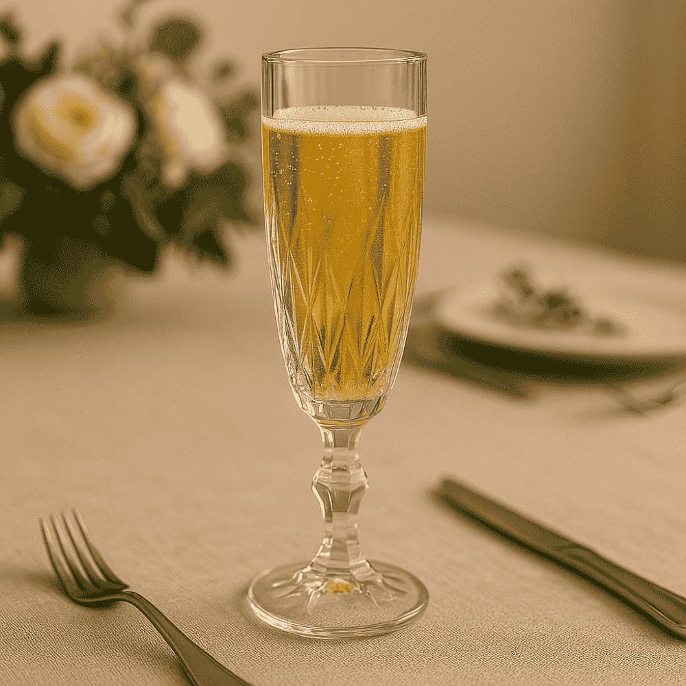 Taça Para Champagne Diamond Inga