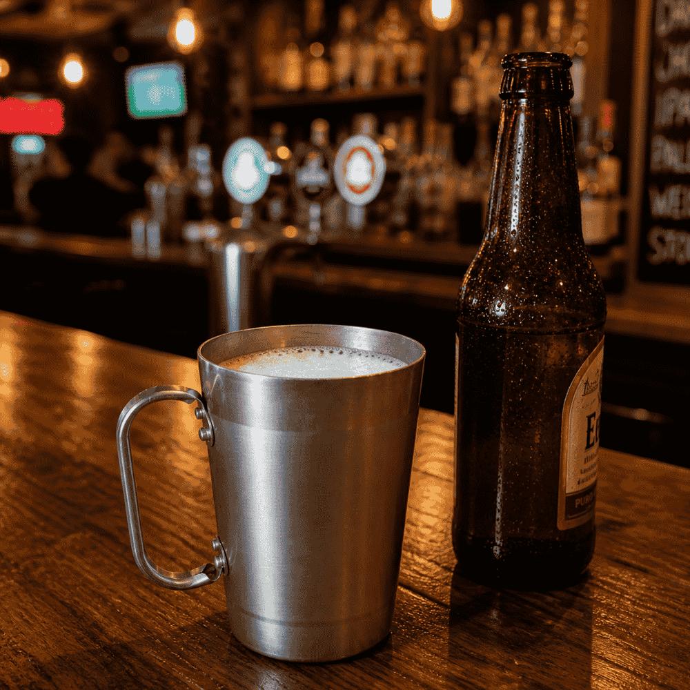 Caneca para Chopp Alumínio Lixado Erca