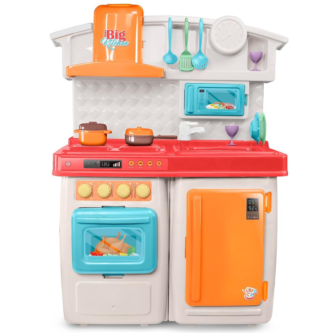 Cozinha Big Kitchen Laranja Coral Roma