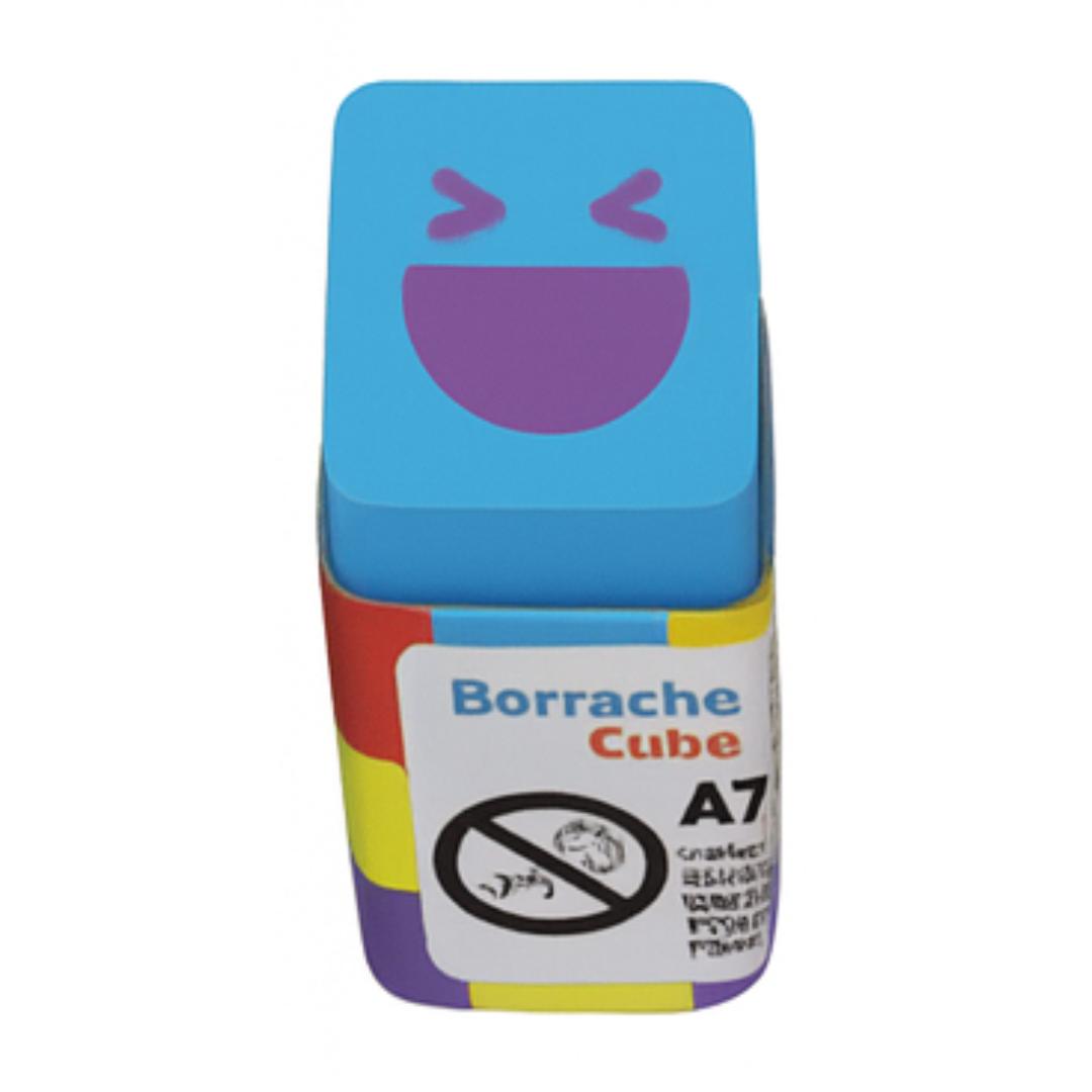 Borracha Cubo Decorada Joy Leo E Leo