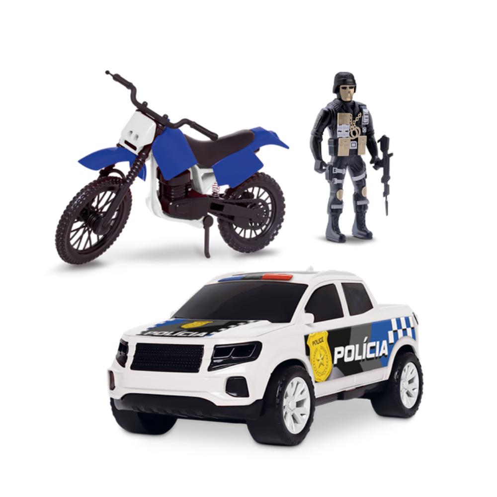 Kit Força Tarefa Polícia Samba Toys