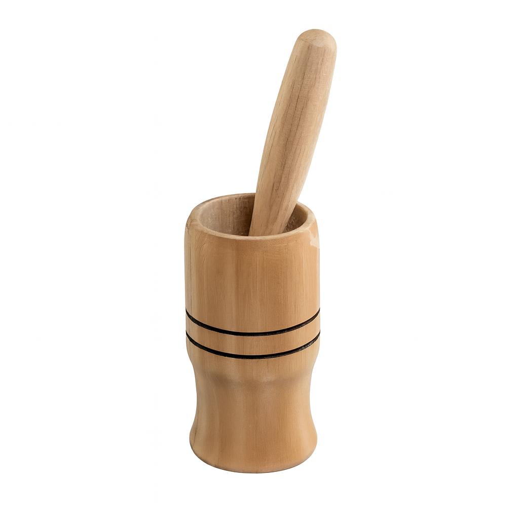 Pilão C/Socador P/Alho 12 Cm Madlar