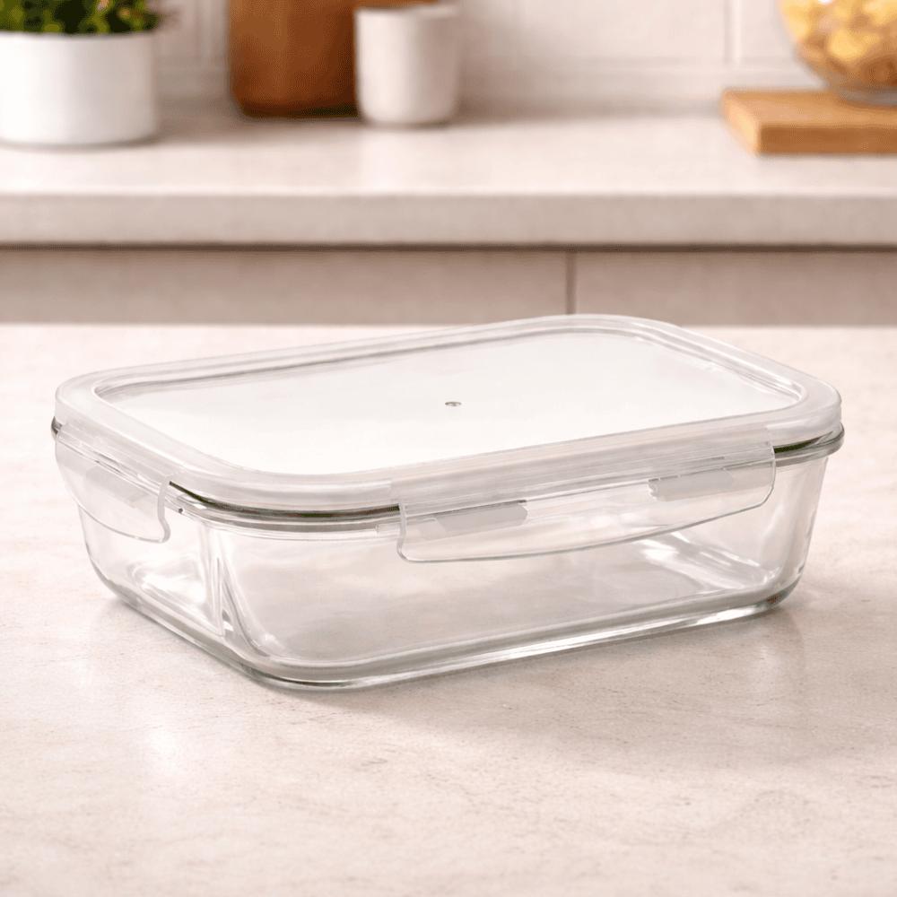 Pote Hermético Retangular 1040Ml Kehome