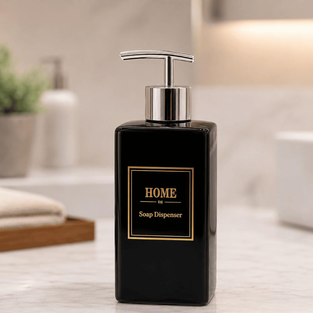 Porta Sabonete Líquido de Porcelana 350ml Amigold