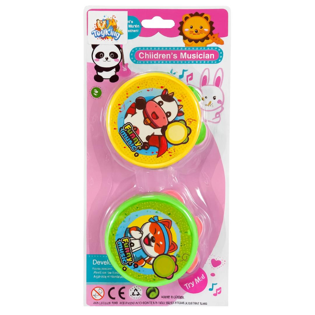 Pandeiro De Plástico Infantil Mohnish