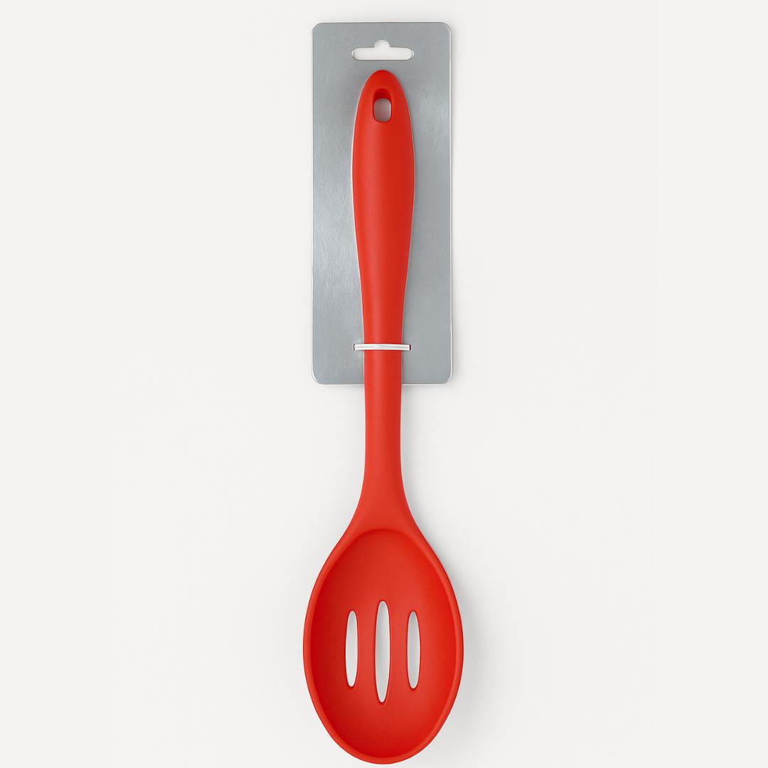 Colher Vazada De Silicone 27,5Cm Chazak