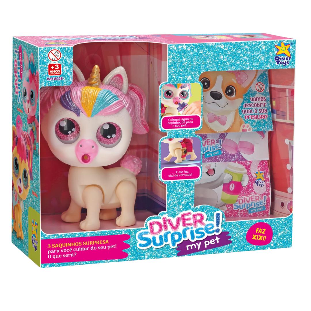 Diver Surprise My Pet Faz Xixi Divertoys