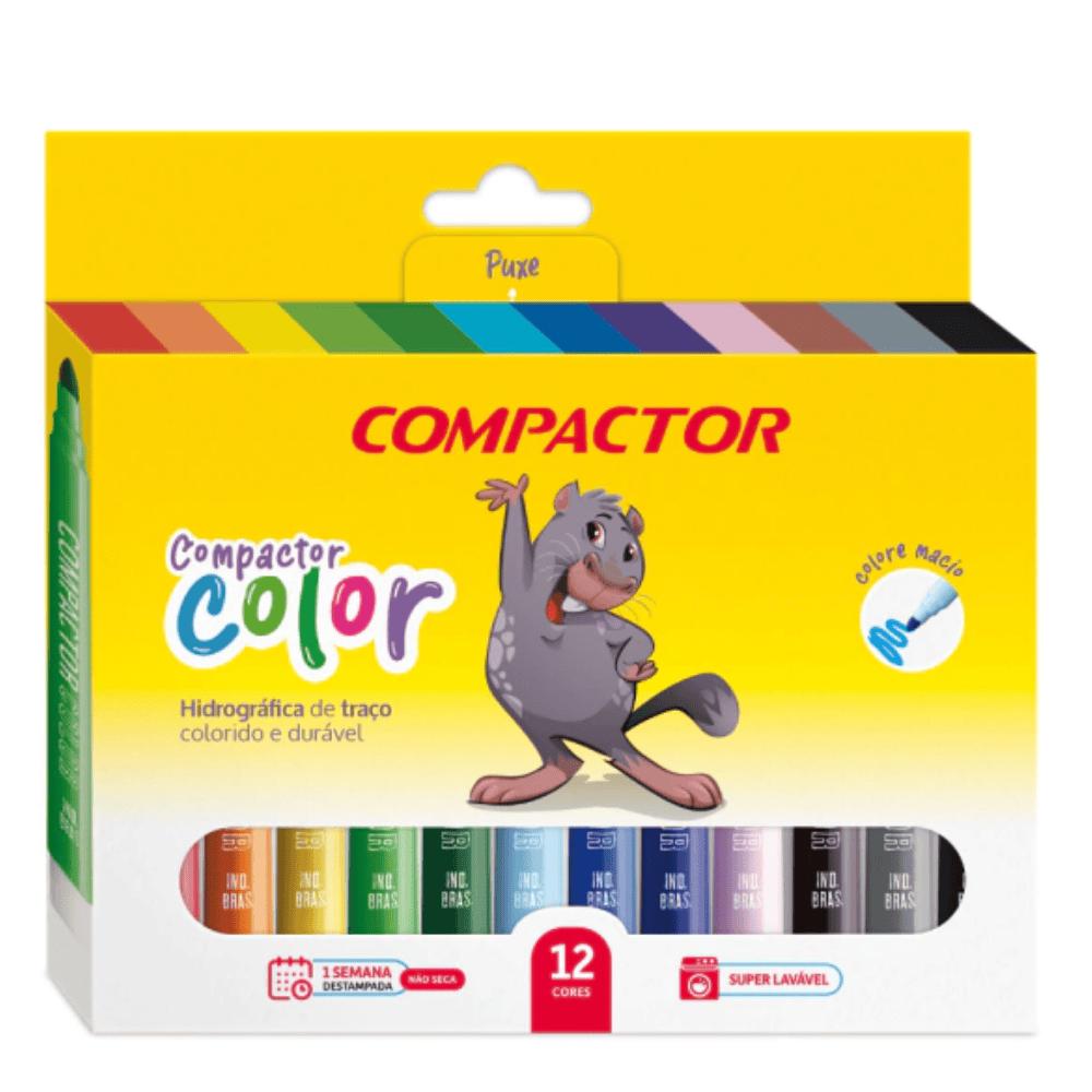 Hidro Color Com 12 Cores Compactor