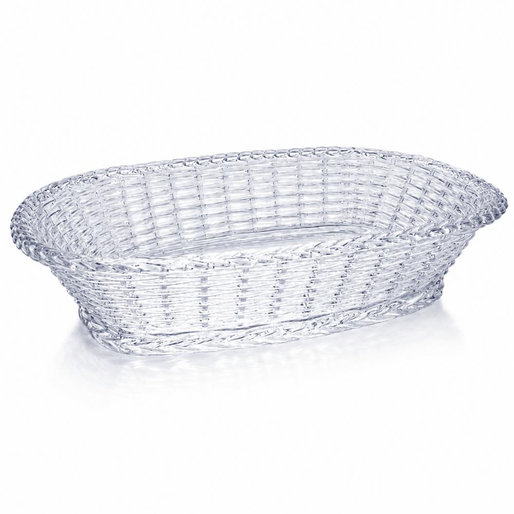 Porta Pão Oval Tranca Cristal Keita