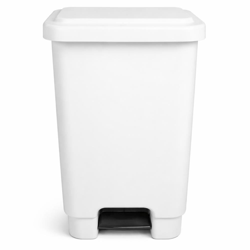 Lixeira Com Pedal 25 Litros Branca Rotolider